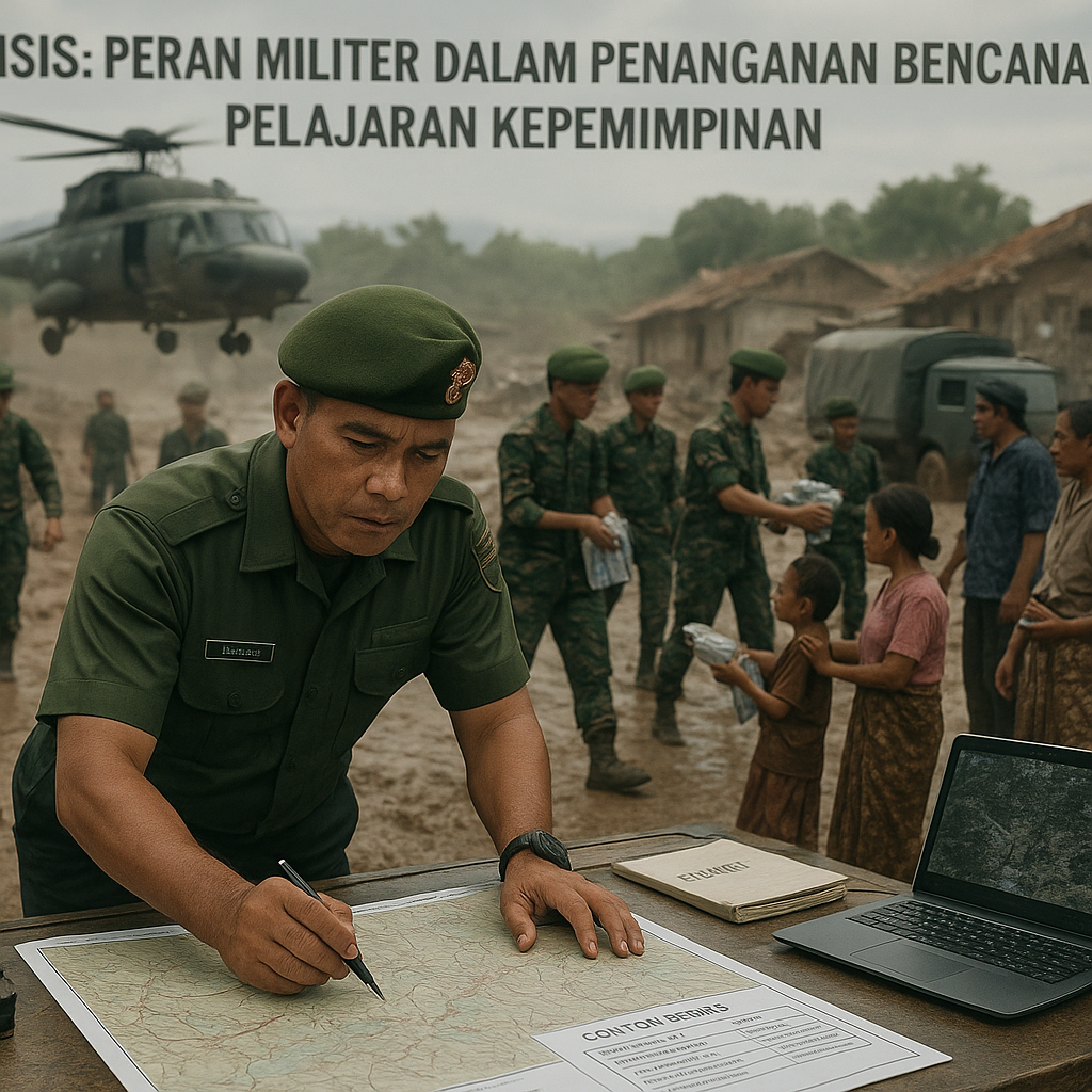 Analisis: Peran Militer dalam Penanganan Bencana Alam – Pelajaran Kepemimpinan