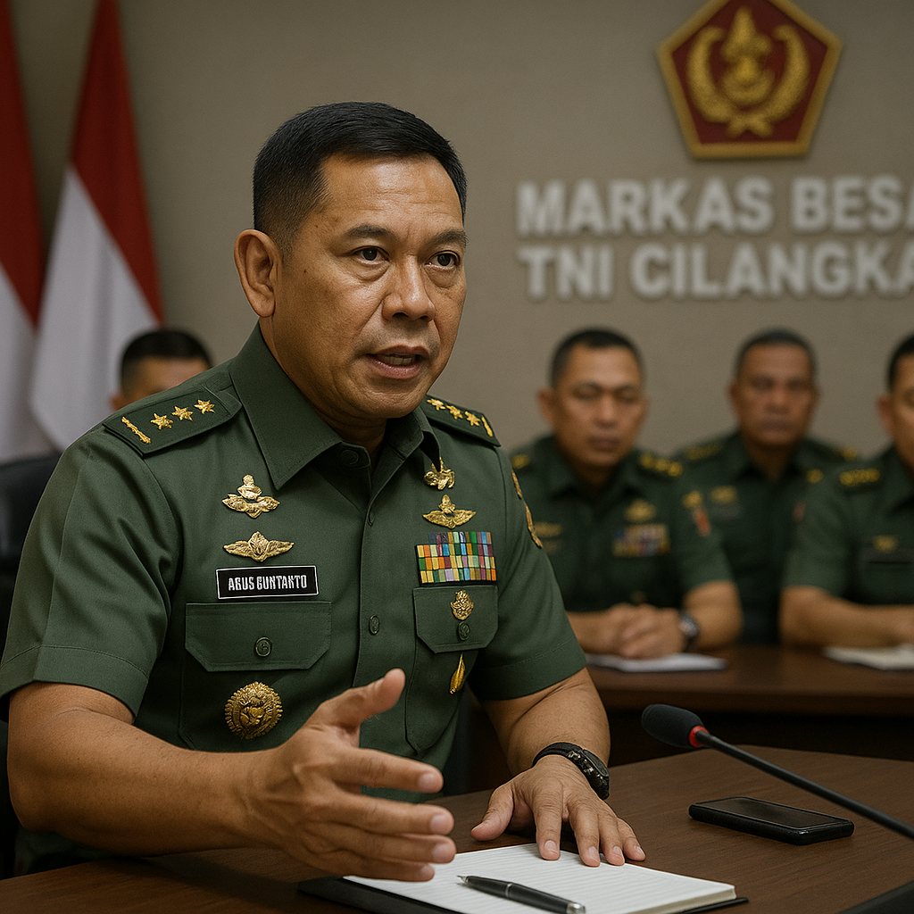 Panglima TNI Paparkan Strategi Kepemimpinan Berbasis Disiplin untuk Hadapi Ancaman Hibrida