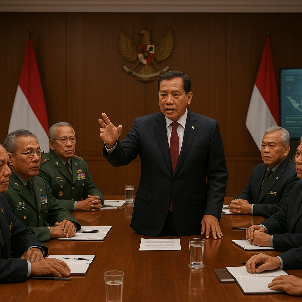 Menhan Kumpulkan Para Sesepuh Jenderal TNI untuk Bahas Strategi Pertahanan Nasional