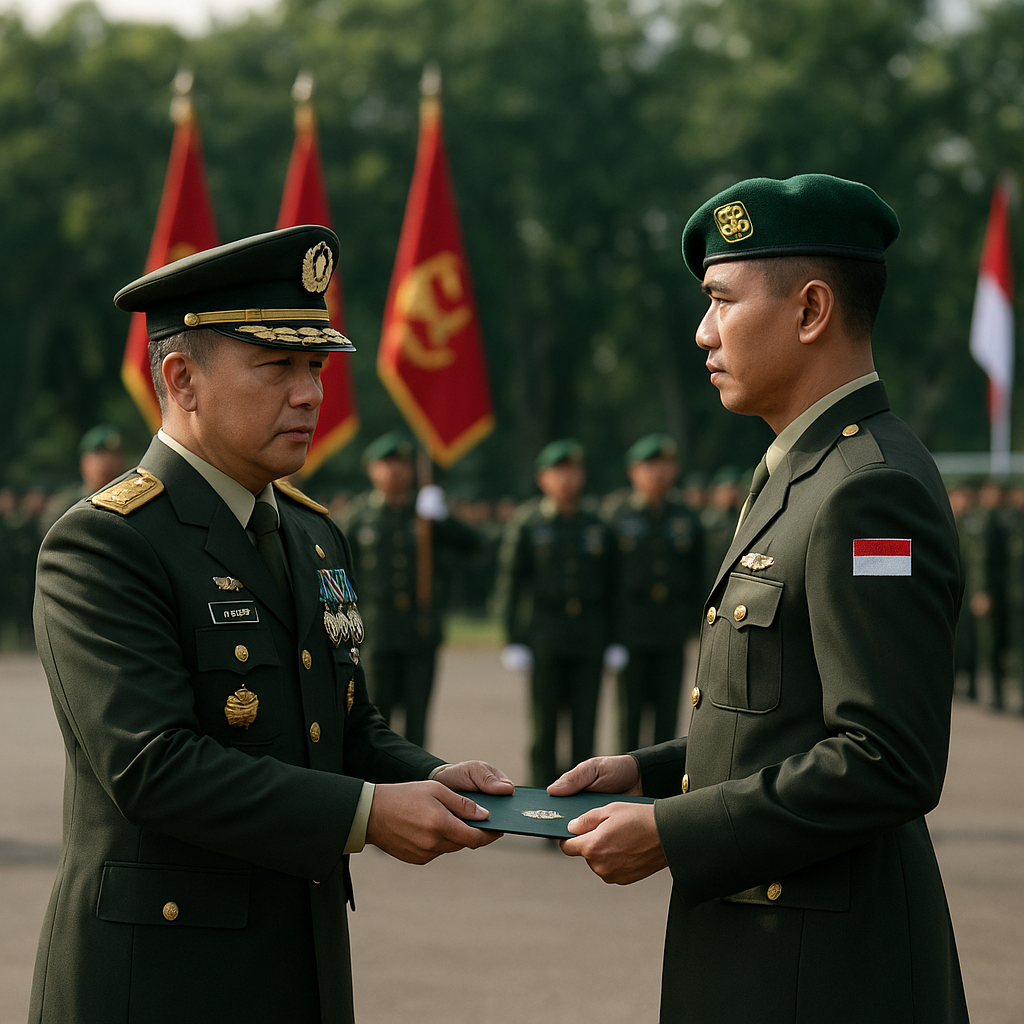 Pimpin Sertijab dan Alih Kodal Tiga Yonif, Kasad Tekankan Penguatan Organisasi TNI AD