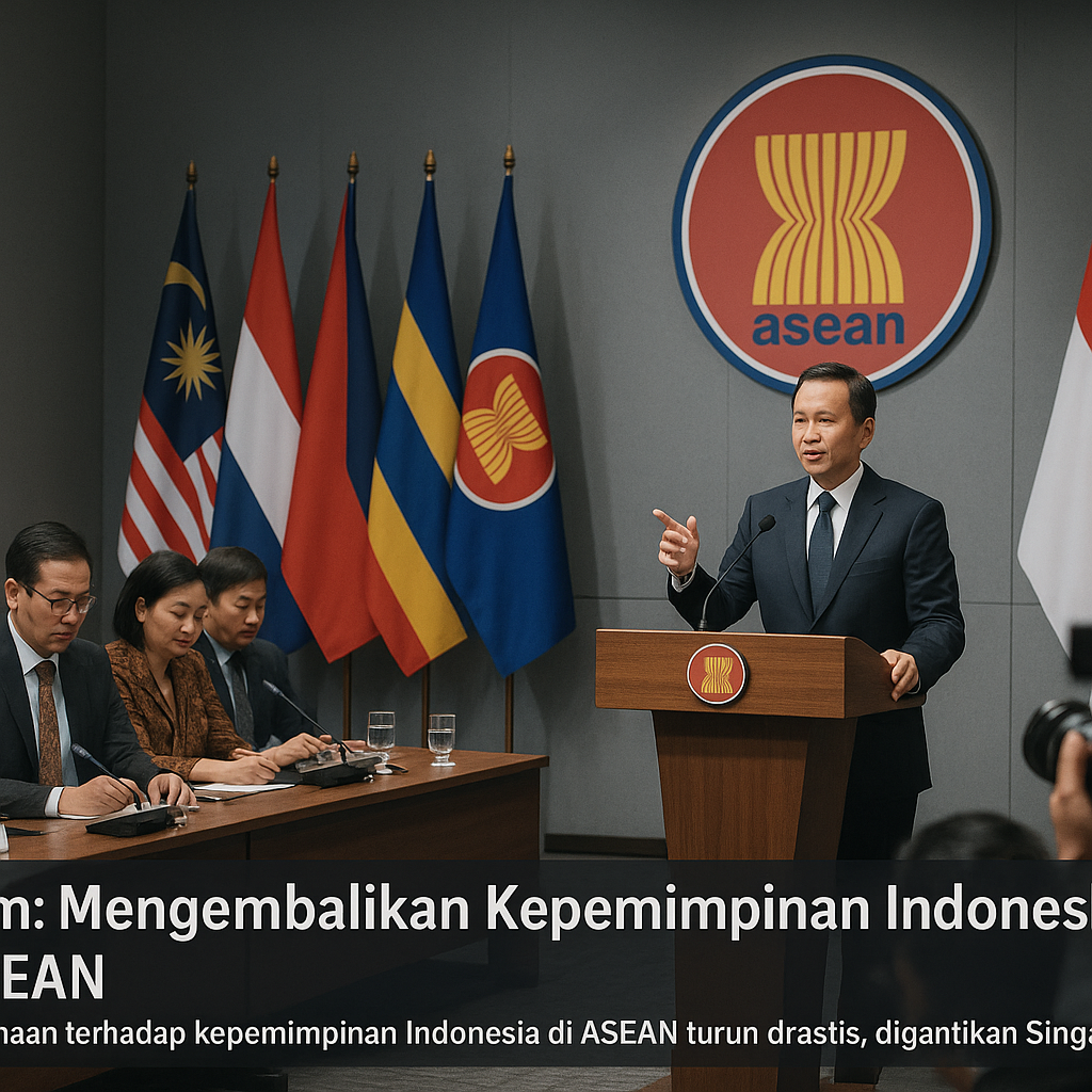 Kolom: Mengembalikan Kepemimpinan Indonesia di ASEAN