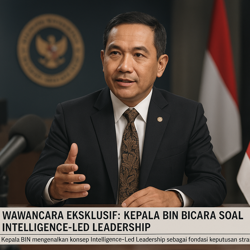 Wawancara Eksklusif: Kepala BIN Bicara Soal Intelligence-Led Leadership