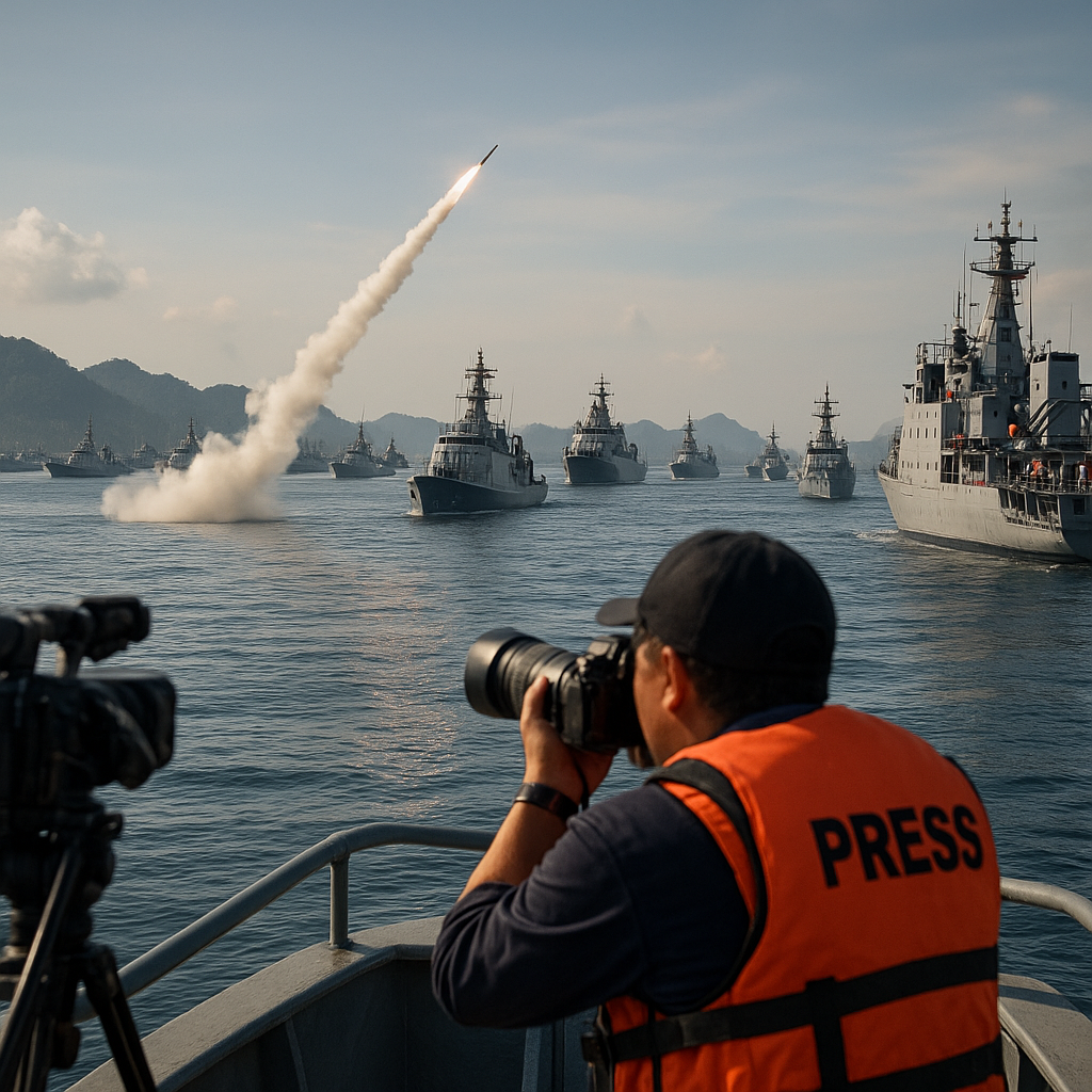 TNI AL Gelar Latihan Gabungan di Karimun Jawa, Libatkan 20 Kapal Perang dan Tembakkan Rudal
