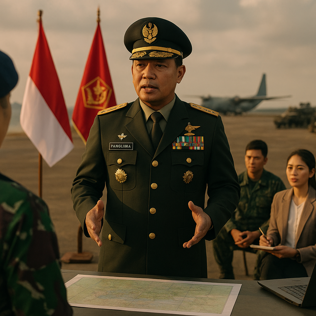 Panglima TNI Tegaskan Kesiapan Jaga Kedaulatan Usai Latihan Gabungan Trimatra