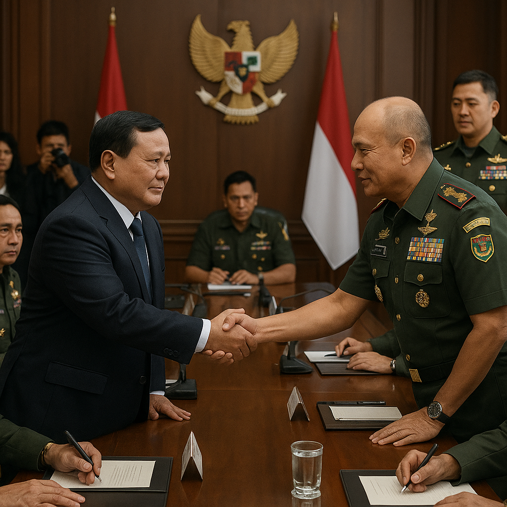 Presiden Bahas Program Strategis dan Kesejahteraan dengan Petinggi TNI