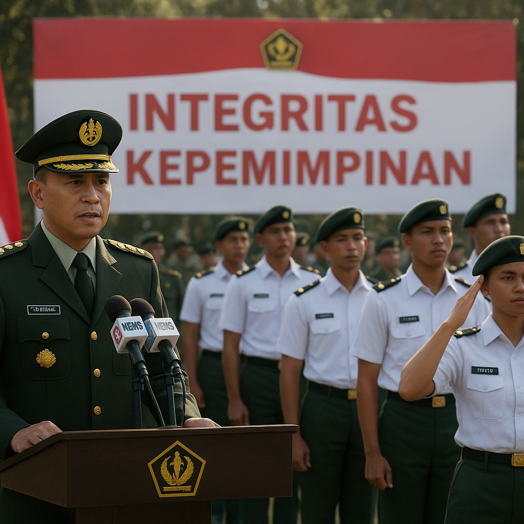 Danjen Akademi TNI Tekankan Pentingnya Integritas dan Kepemimpinan bagi Taruna