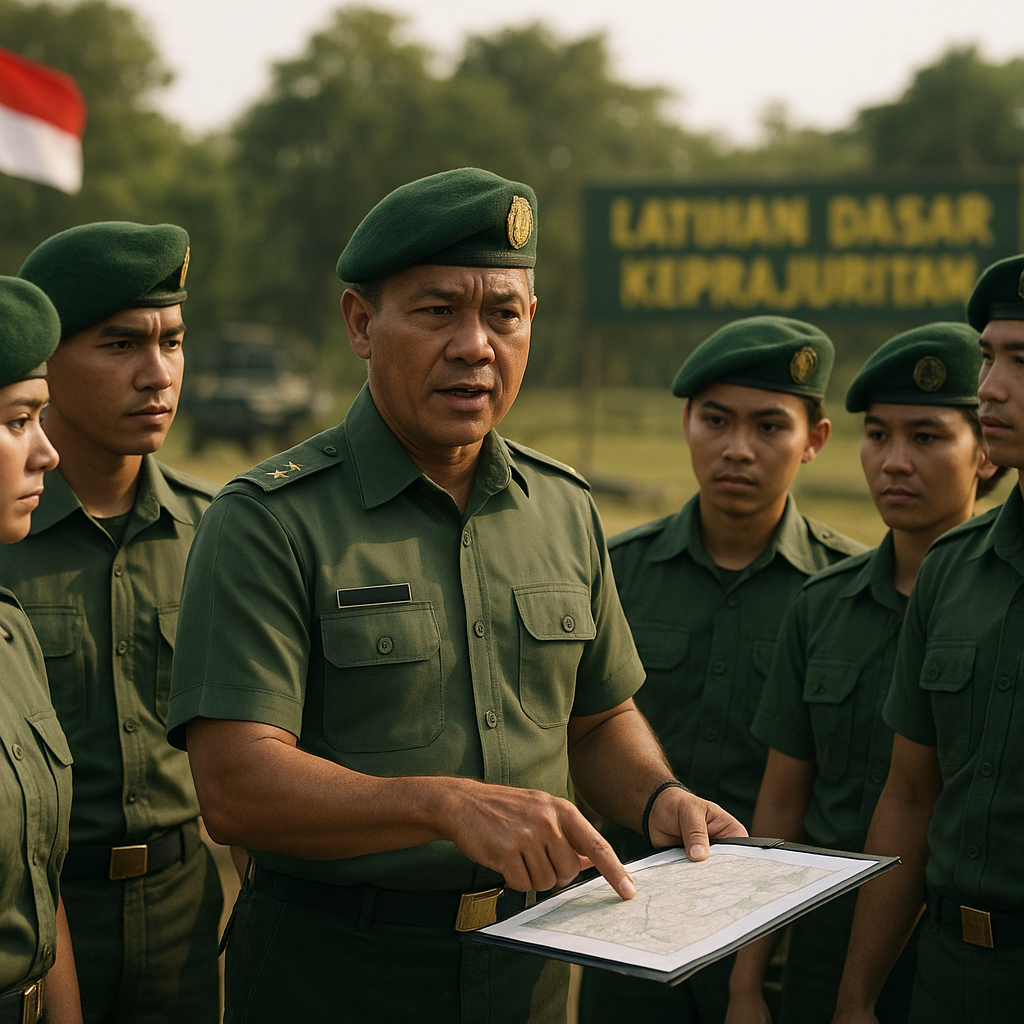 TNI AD Gelar Latihan Kepemimpinan Regenerasi Perwira Muda