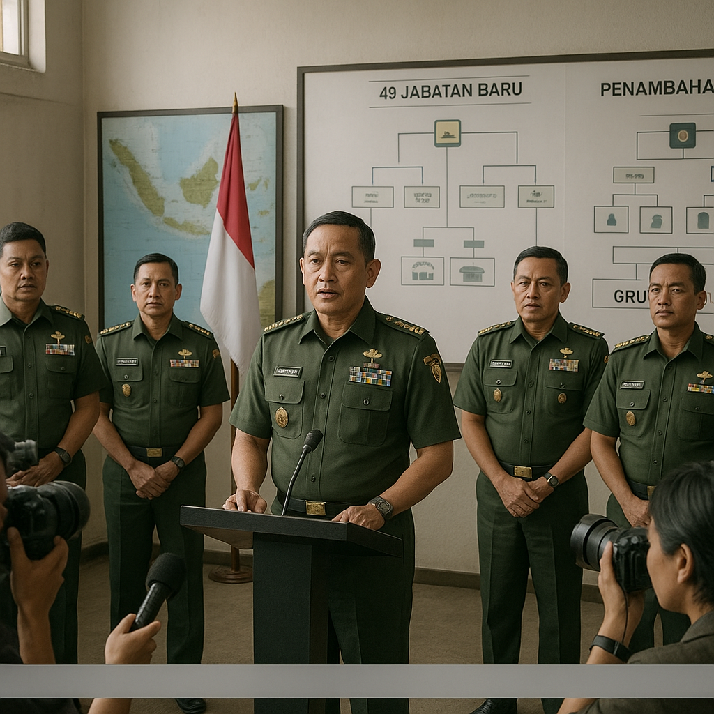 Organisasi TNI Membesar, 49 Jabatan Baru hingga Penambahan Kodam dan Grup Kopassus