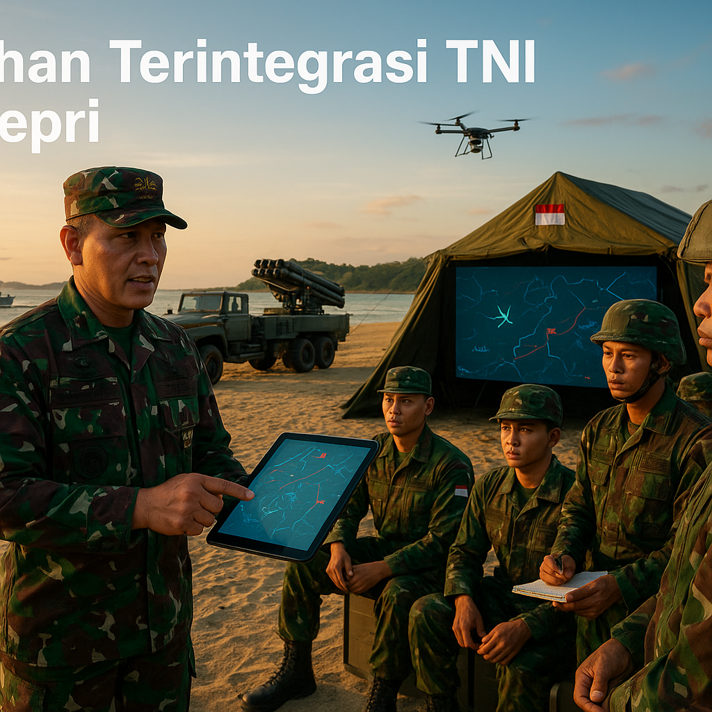 TNI Pamerkan Integrasi dan Alutsista Canggih dalam Latihan Terintegrasi di Kepri