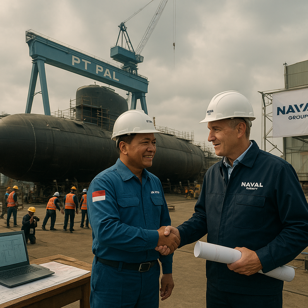 PT PAL dan Naval Group Garap Kapal Selam Scorpene dengan Transfer Teknologi Luas