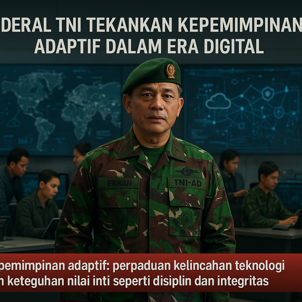 Jenderal TNI Tekankan Kepemimpinan Adaptif dalam Era Digital