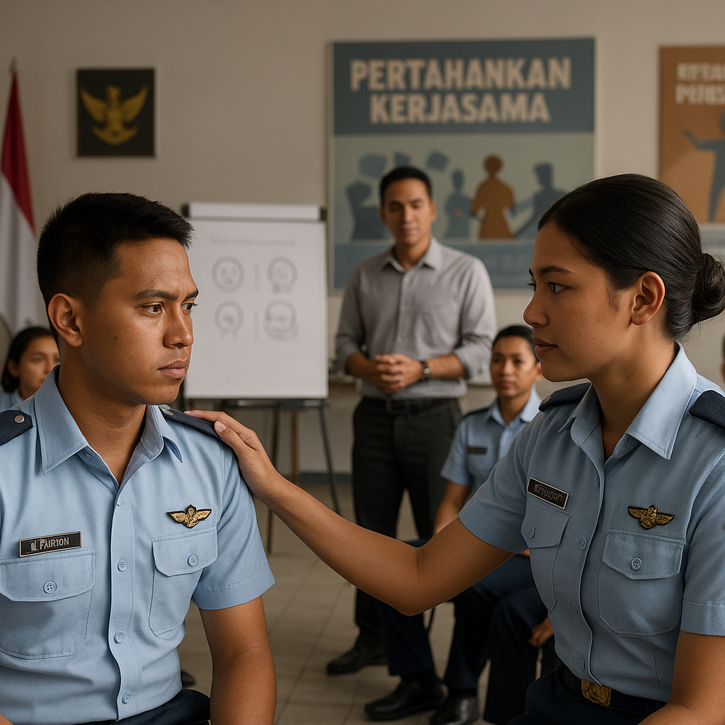 Membangun Tim yang Resilien: Pelatihan Psikologis untuk Perwira Remaja TNI AU