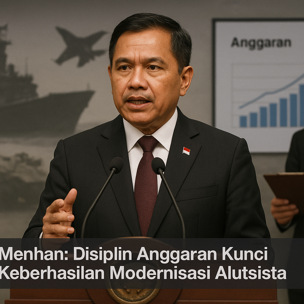 Menhan: Disiplin Anggaran Kunci Keberhasilan Modernisasi Alutsista