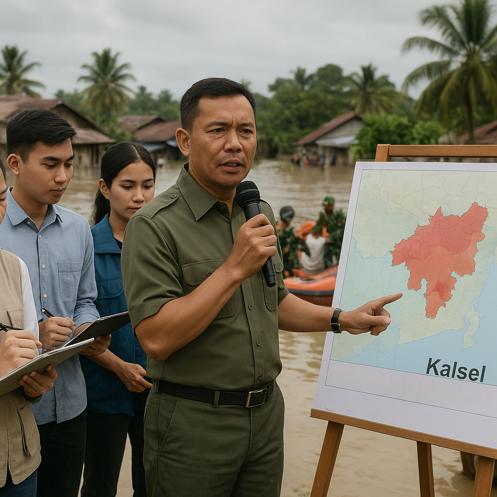 Kapuspen TNI Paparkan Aspek Kepemimpinan dan Manajemen dalam Penanggulangan Bencana Banjir Kalsel