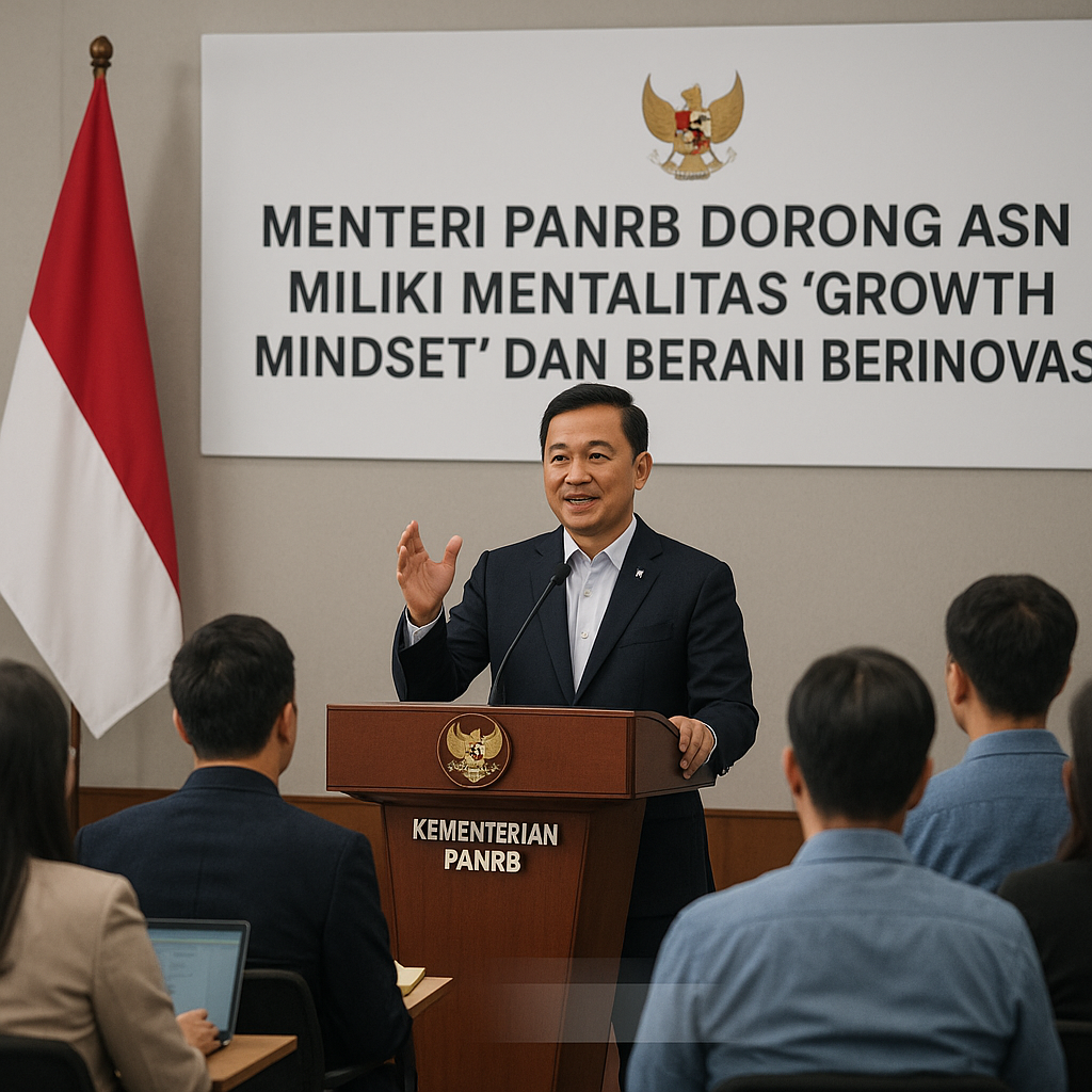 Menteri PANRB Dorong ASN Miliki Mentalitas 'Growth Mindset' dan Berani Berinovasi