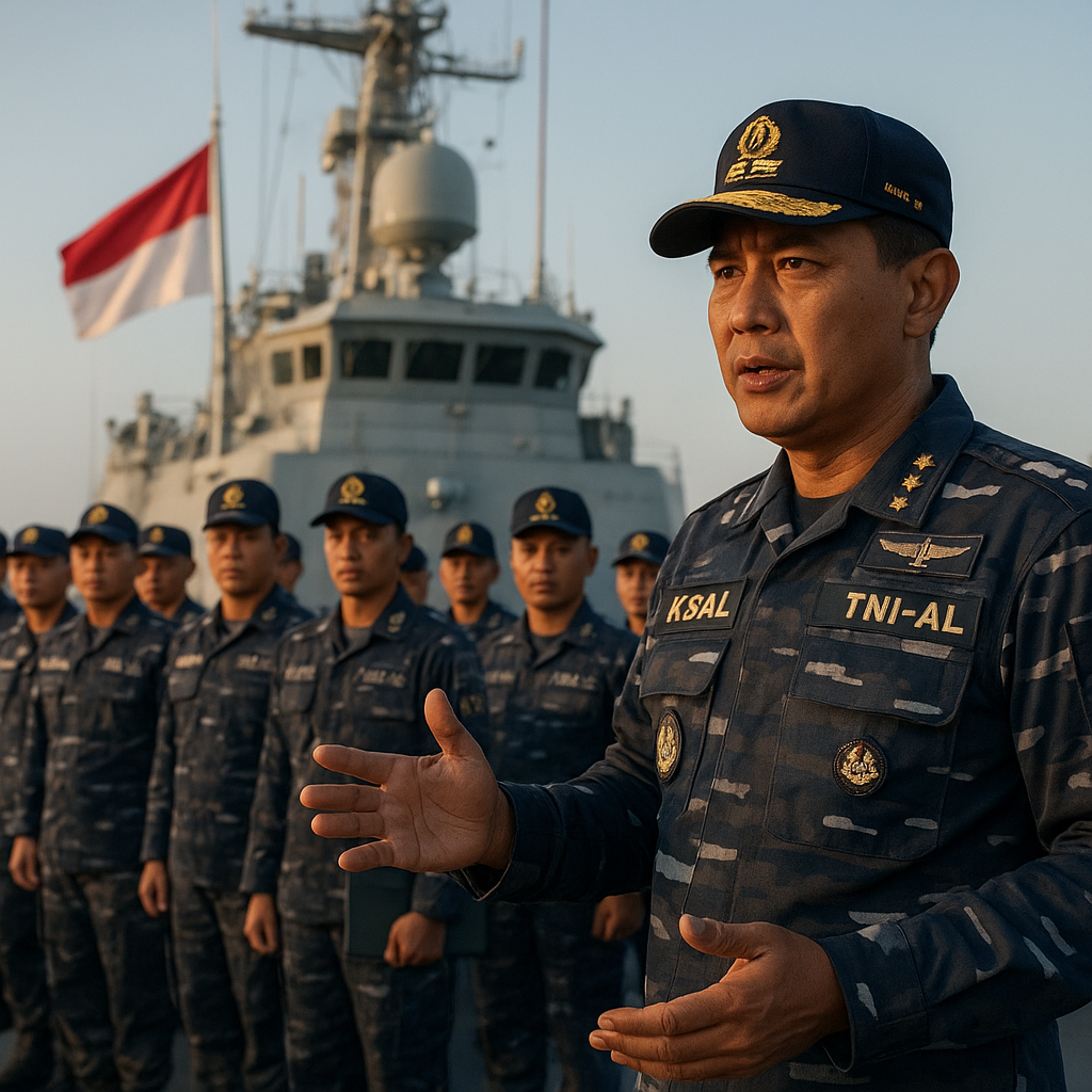 KSAL: Disiplin Tim Kunci Keberhasilan Operasi AL Indonesia