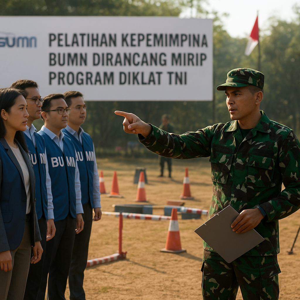 Pelatihan Kepemimpinan BUMN Dirancang Mirim Program Diklat TNI