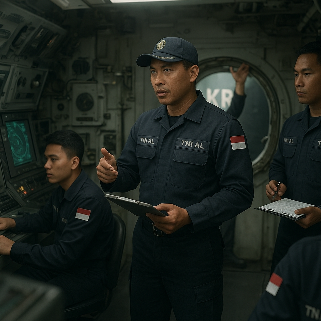 TNI AL Gelar Latihan Peningkatan Profesionalisme Awak Kapal Selam