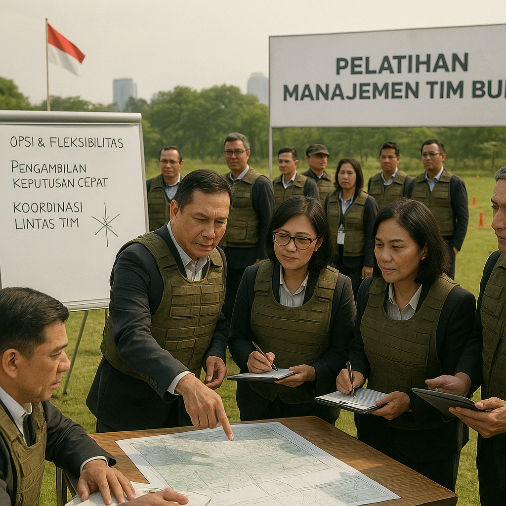 Pemimpin BUMN Belajar Manajemen Tim dari Taktik Militer