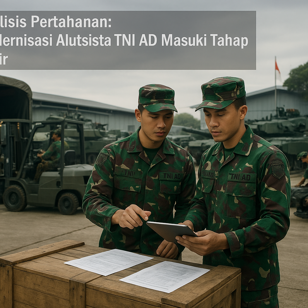 Analisis Pertahanan : Modernisasi Alutsista TNI AD Masuki Tahap Akhir