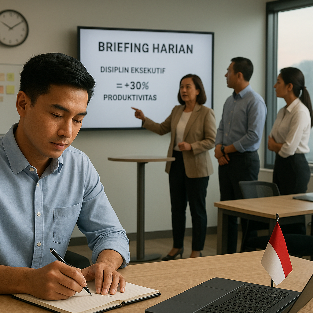 Studi: Perusahaan dengan Disiplin Eksekutif Tingkat Karyawan 30% Lebih Produktif