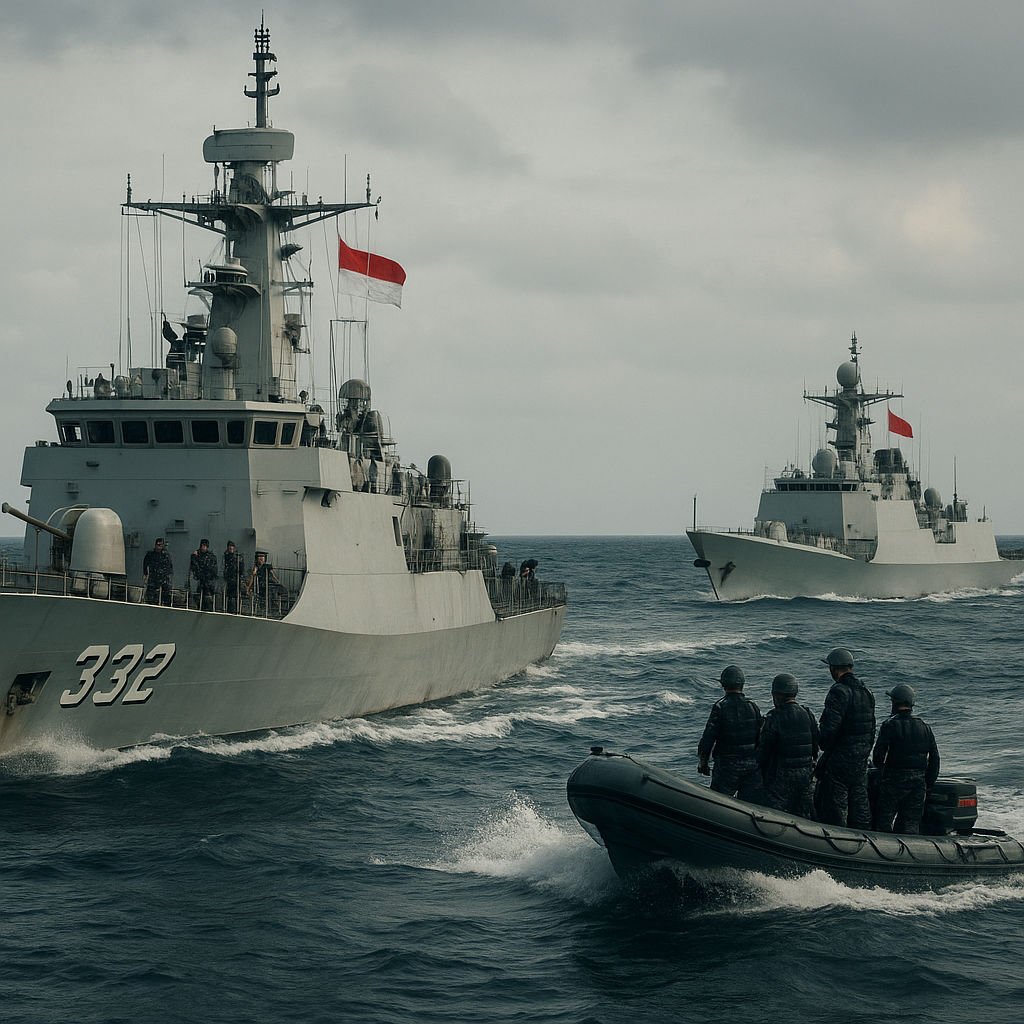 Netralitas Indonesia Diuji oleh Latihan Gabungan dengan Cina