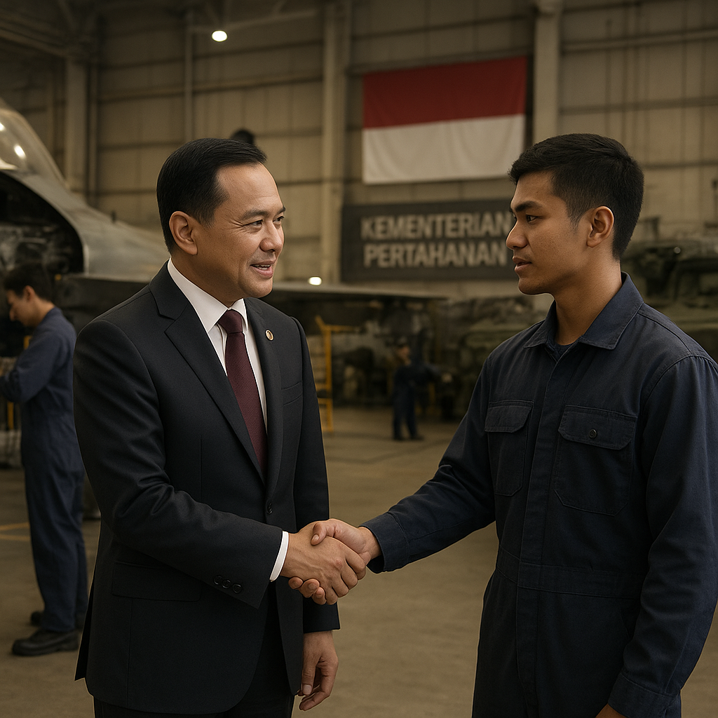 Menhan: Indonesia Menuju Kemandirian di Bidang Pemeliharaan Alutsista