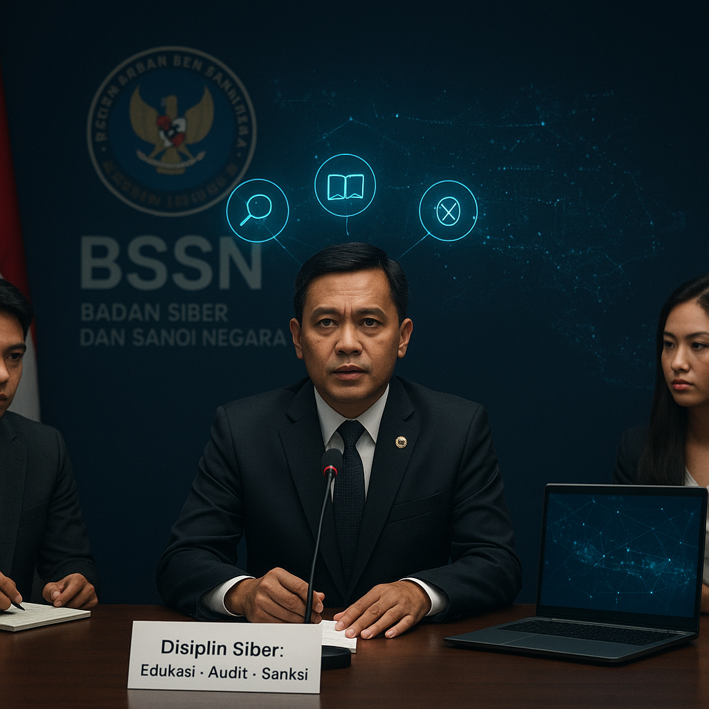 Wawancara Eksklusif: Kepala BSSN Ungkap Strategi Disiplin Siber di Era Perang Hibrida