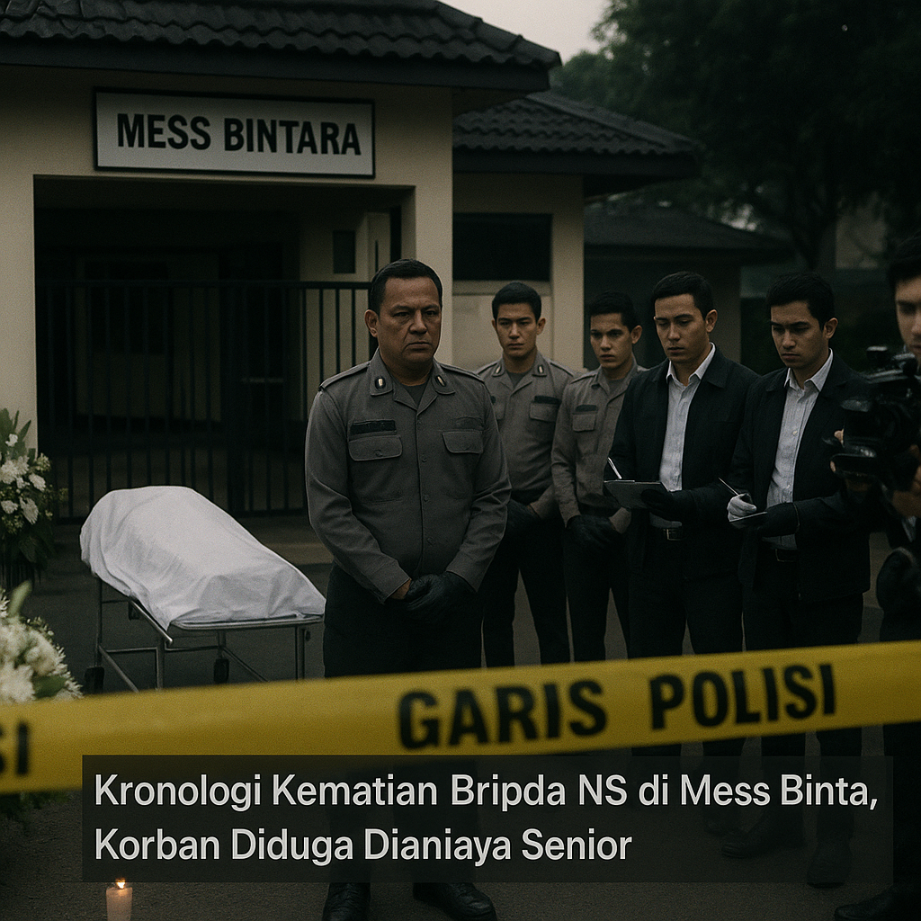 Kronologi Kematian Bripda NS di Mess Bintara, Korban Diduga Dianiaya Senior
