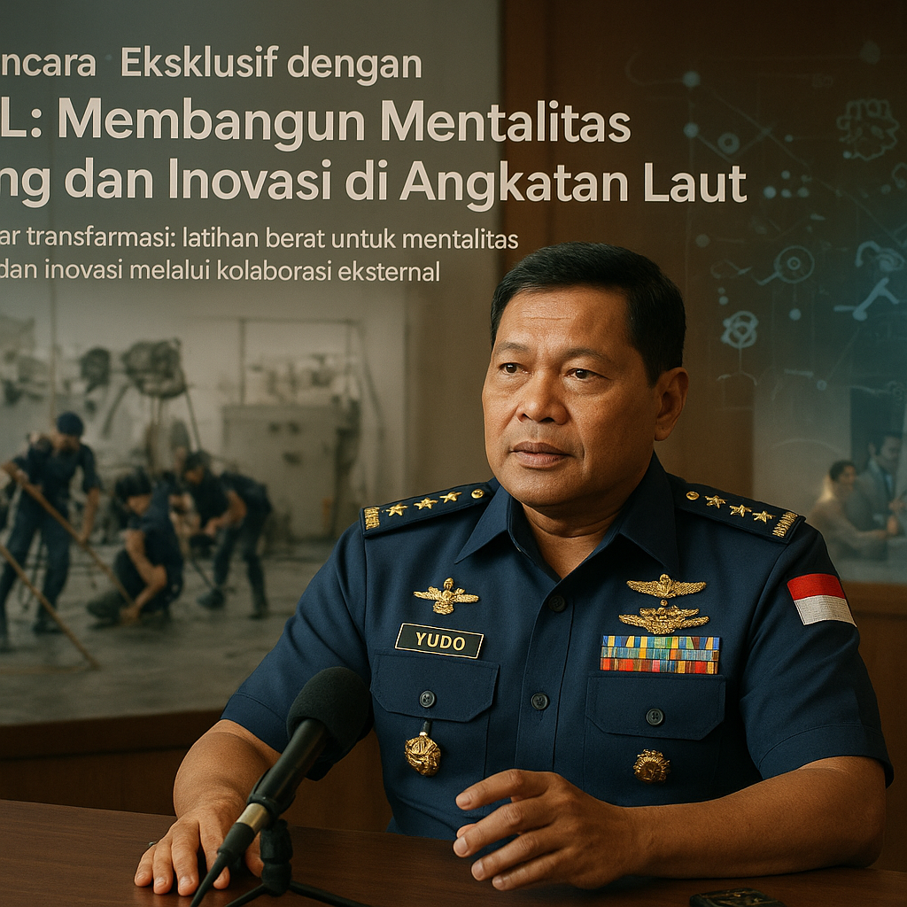 Wawancara Eksklusif dengan KSAL: Membangun Mentalitas Juang dan Inovasi di Angkatan Laut