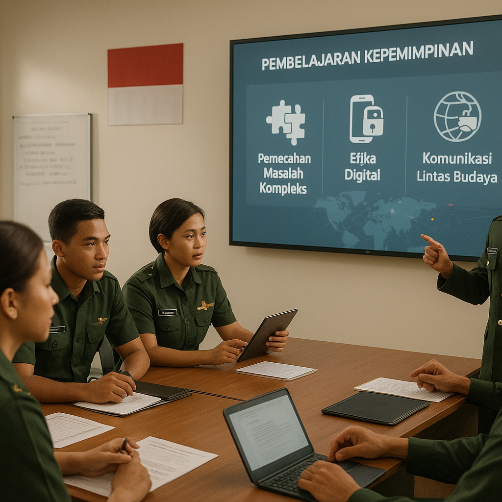 Pelatihan Dasar Kepemimpinan bagi Perwira Remaja TNI Dirancang Ulang