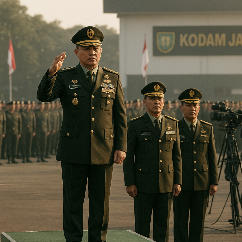 Pangdam Jaya Pimpin Apel Kesiapsiagaan, Tekankan Disiplin dan Kesiapan Personel