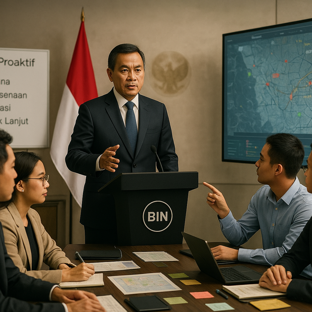 Kepala BIN Tekankan Disiplin Proaktif dalam Pengelolaan Intelijen Strategis