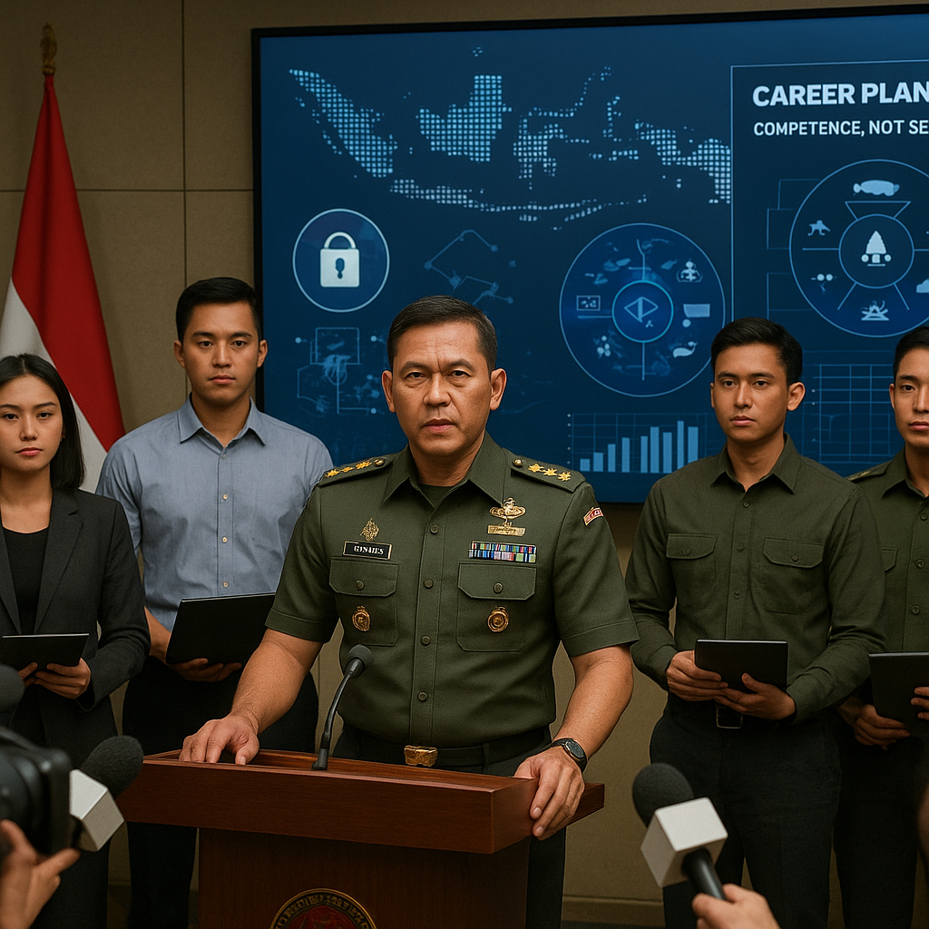 Dirjen Strategi Pertahanan: Perencanaan Karir Harus Selaras dengan Kebutuhan Transformasi TNI