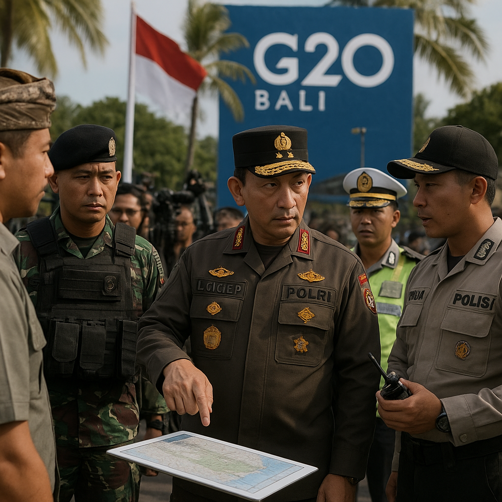 Kapolri Jenderal Listyo Sigit Tinjau Pengamanan KTT G20 di Bali, Fokus pada Koordinasi Terpadu