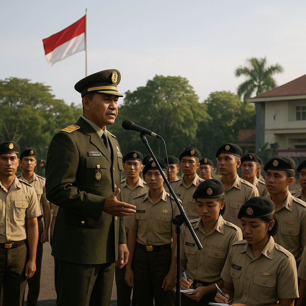 Danjen Akademi TNI Tekankan Pentingnya Character Building bagi Taruna di Era Disrupsi