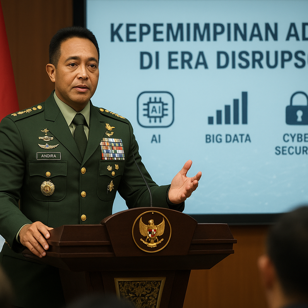 Jenderal TNI Andika Perkasa Paparkan Strategi Kepemimpinan Adaptif di Era Disrupsi