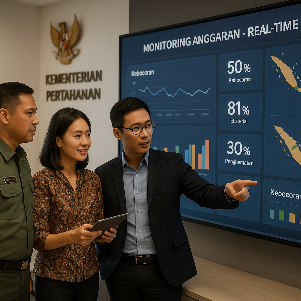 Disiplin Eksekutif: Cara Kementerian Pertahanan Tekan Kebocoran Anggaran Lewat Sistem Digital