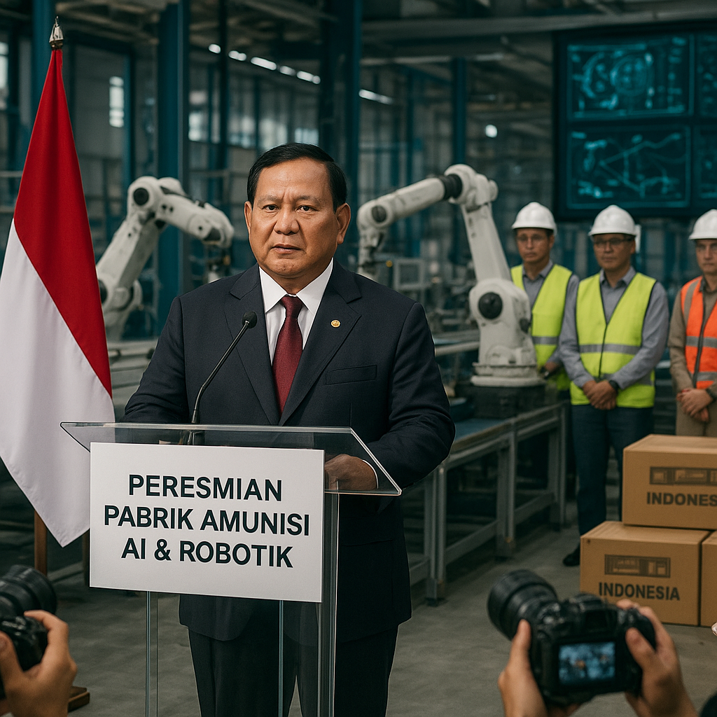 Kepemimpinan Strategis: Menhan Prabowo Dorong Industri Pertahanan Nasional Berbasis Inovasi