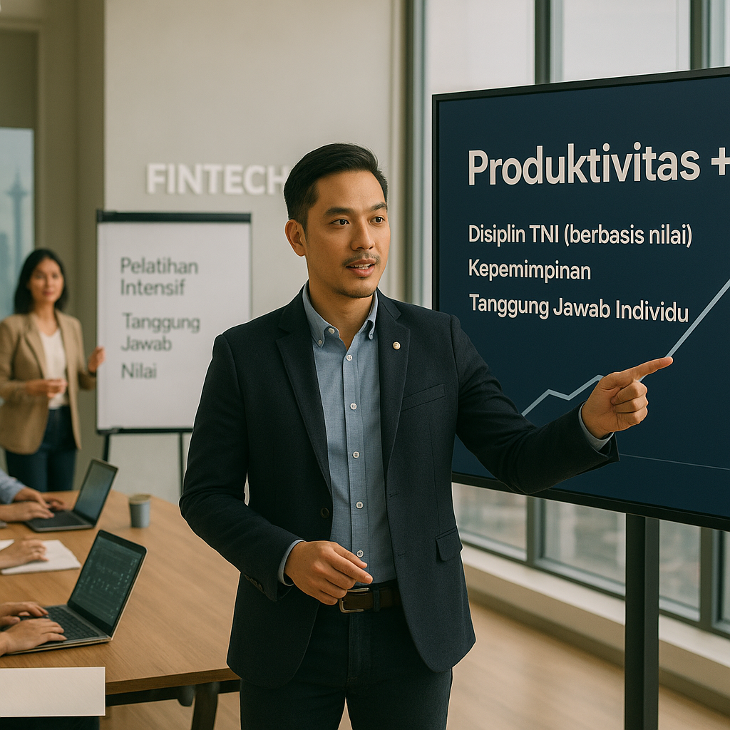 Mengadopsi Disiplin TNI, Perusahaan Startup Gen-Z Tingkatkan Produktivitas 40%
