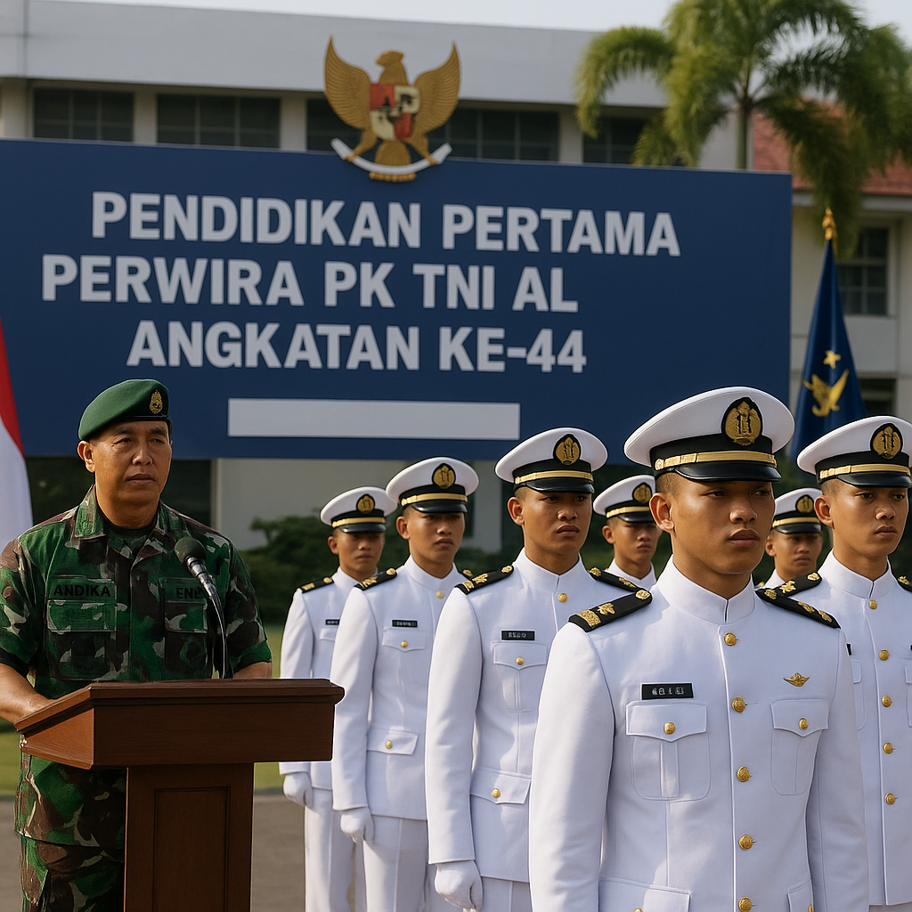 Panglima TNI Buka Pendidikan Pertama Perwira PK TNI AL Angkatan Ke-44