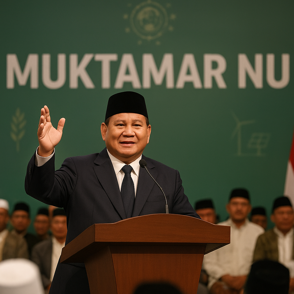 Prabowo Yakin Indonesia Akan Bangkit, Tekankan Kemandirian Pangan dan Energi
