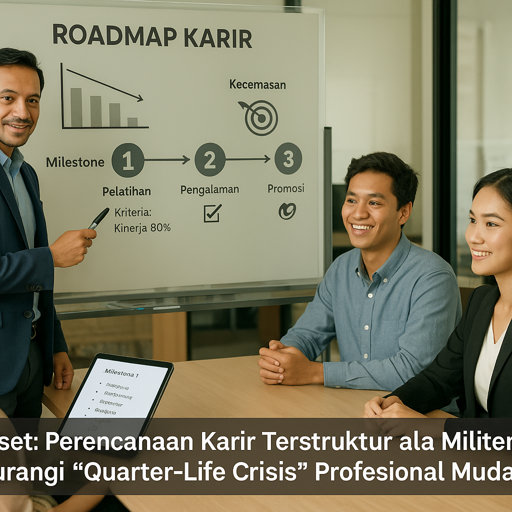 Riset: Perencanaan Karir Terstruktur ala Militer Kurangi 'Quarter-Life Crisis' Profesional Muda