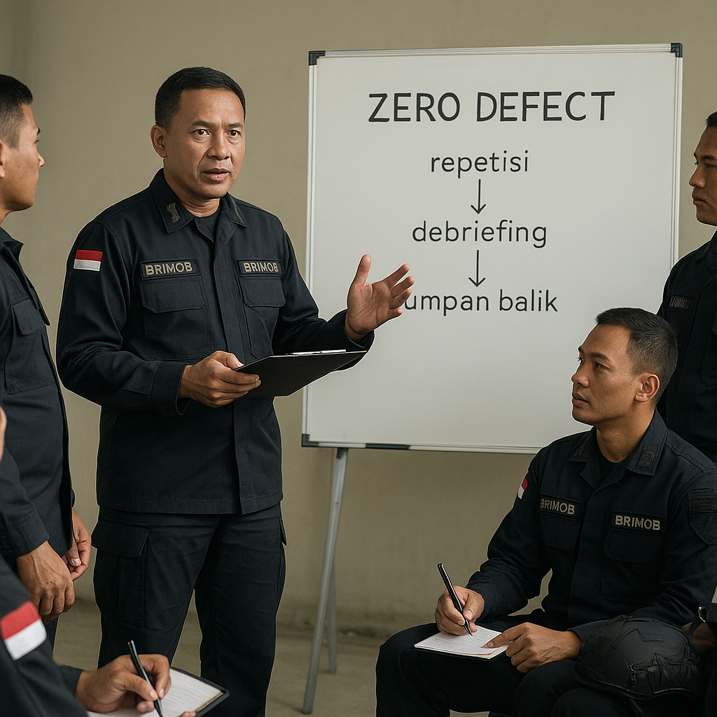 Disiplin Eksekutif: Melacak Akar Budaya 'Zero Defect' dalam Korps Brimob Polri
