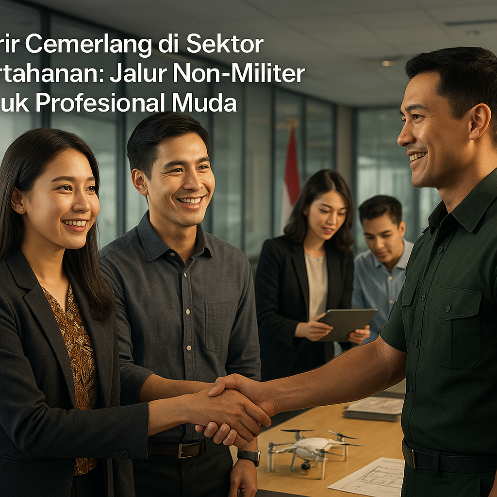 Karir Cemerlang di Sektor Pertahanan: Jalur Non-Militer untuk Profesional Muda