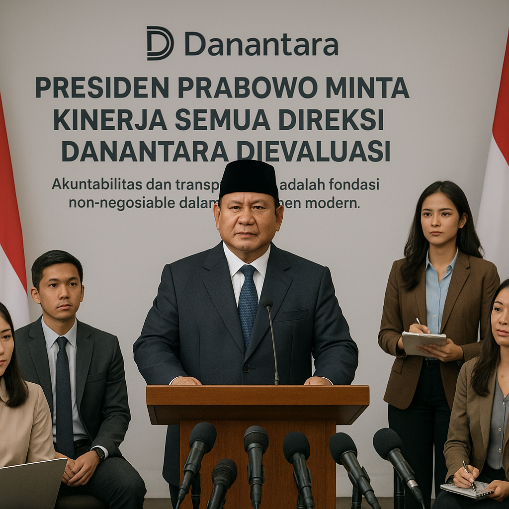 Presiden Prabowo Minta Kinerja Semua Direksi Danantara Dievaluasi