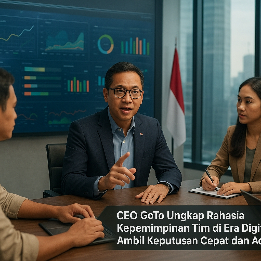 CEO GoTo Ungkap Rahasia Kepemimpinan Tim di Era Digital: Ambil Keputusan Cepat dan Adaptif