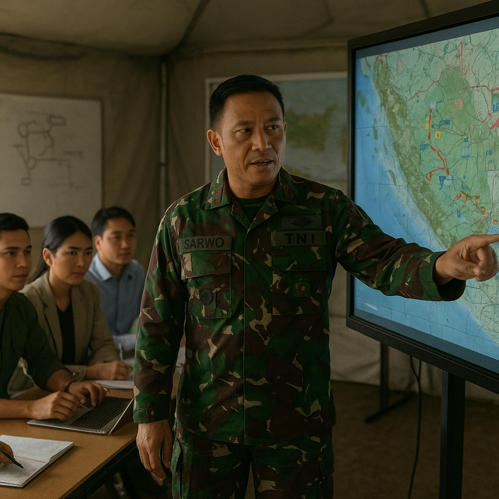 Pelatihan Danrem: Fokus pada Adaptasi Strategi di Daerah Operasi Kompleks