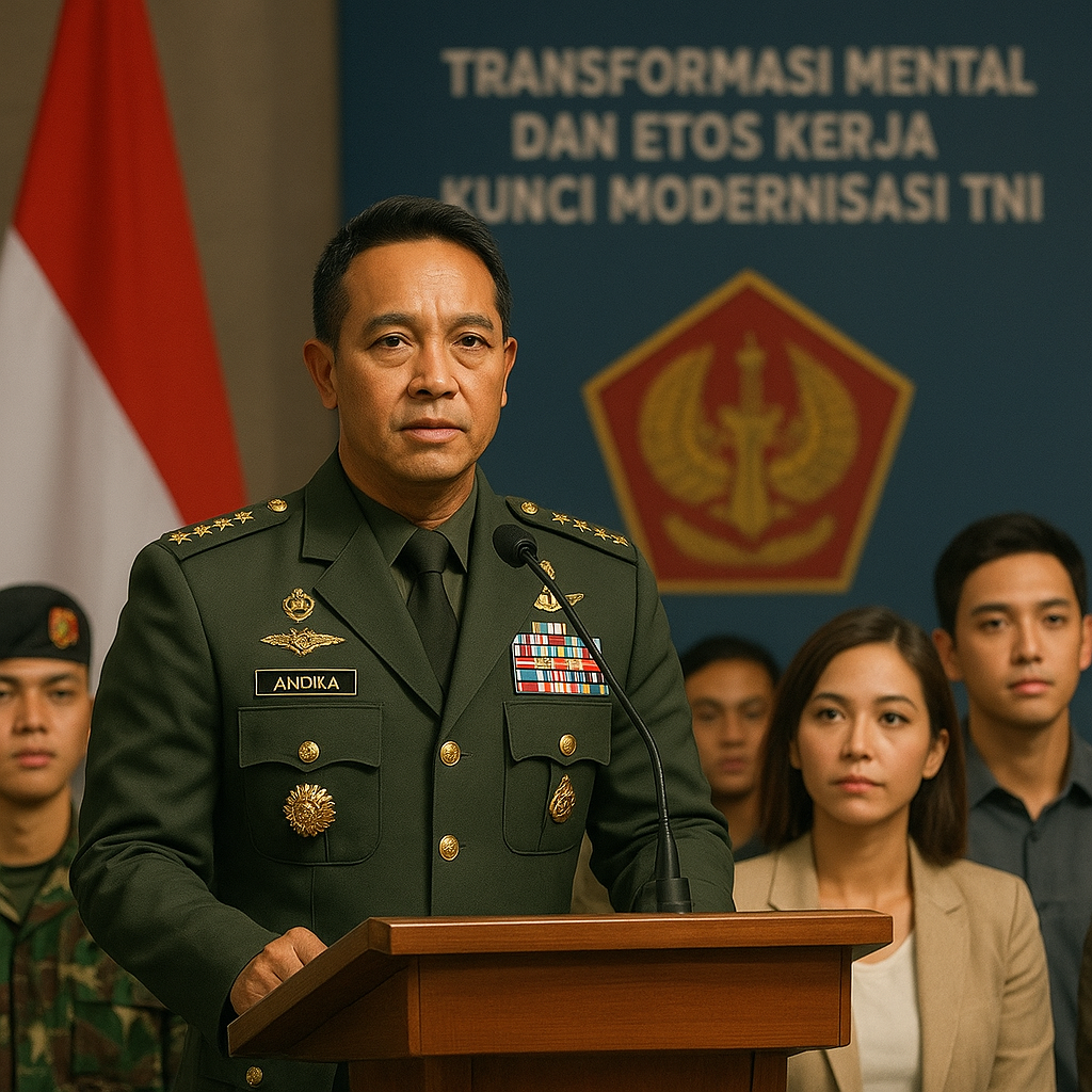 Panglima TNI: Transformasi Mental dan Etos Kerja Kunci Modernisasi TNI
