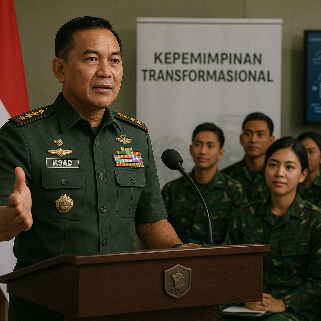 KSAD: Kepemimpinan Transformasional Kunci Modernisasi TNI AD